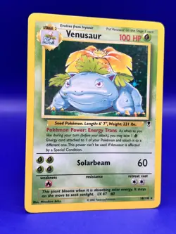 Pokemon Card Legendary Collection Venusaur 018/110 Holo Rare LP+ / NM- - Image 3