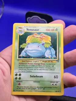 Pokemon Card Legendary Collection Venusaur 018/110 Holo Rare LP+ / NM- - Image 4