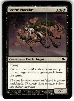 FAERIE MACABRE Shadowmoor MTG Magic the Gathering Cards - Image 1