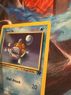 Pokemon TCG Team Rocket 68/82 Squirtle 1st Edition MP - Image 3