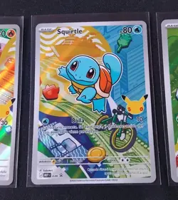🔥POKEMON PRIMI COMPAGNI D'AVVENTURA🔥LOTTO 3 CARTE PROMO 30° ANN.🔥CLAN KANTO - Image 3