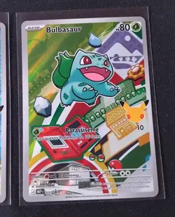 🔥POKEMON PRIMI COMPAGNI D'AVVENTURA🔥LOTTO 3 CARTE PROMO 30° ANN.🔥CLAN KANTO - Image 4