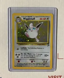 Wigglytuff 19/130 - Pokemon TCG - Base Set 2 - Holo - Rare - Image 1