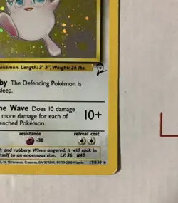 Wigglytuff 19/130 - Pokemon TCG - Base Set 2 - Holo - Rare - Image 4