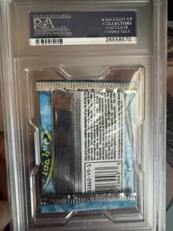 Yu-Gi-Oh 2002 Legend of Blue Eyes White Dragon 1st Edition Pack PSA 8 NM-MT - Image 4