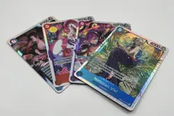 One Piece CCG EBO3 4x SR Card Set - Vivi + Uta + Boa + Reiju - English - ALL NM+ - Image 1
