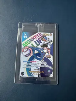 (Sealed) ONE PIECE X DODGERS COLLAB PROMO CARD MONKEY D. LUFFY [EB02-010] - Image 3