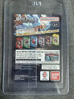 One Piece X Dodgers Collab Promo Card Monkey D. Luffy Sealed with Straw Hat - Image 5