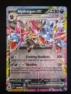 Pokemon TCG Hydreigon EX Double Rare Holo Card 119/191 Surging Sparks - Image 1