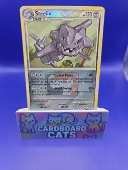 Pokemon TCG Steelix League & Championship Cards 24/95 Promo Cross Hatch Holo NM - Image 1