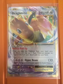 Pokemon TCG Dragonite-EX Evolutions Holo Rare Card 72/108 - Image 1