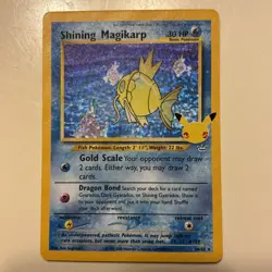 Pokemon TCG Celebrations Classic Collection Shining Magikarp Holo Card 66/64 - Image 1