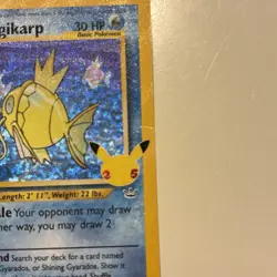 Pokemon TCG Celebrations Classic Collection Shining Magikarp Holo Card 66/64 - Image 2