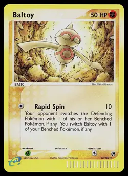 Pokemon Card - Baltoy Sandstorm 32/100 Uncommon Reverse Holo - Image 1