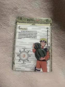 Naruto Kayou English Series 2 Card - Naruto Uzumaki - NRSA02-UR-006L3 - Image 2