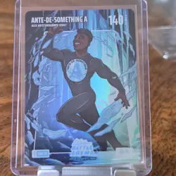 Bo Jackson Battle Arena Ante-De-Something A Debut Chill Holo Card 140 2025 - Image 1