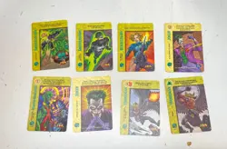 Vintage 1996-1999 DC Overpower Trading Card Bundle (Set Of 100) - Image 1