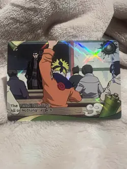 Naruto Kayou English Series 2 Card - The Tenth Question - NRSA02-R-011L1 - Image 1