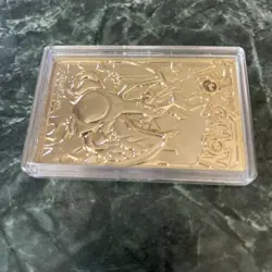 Pokemon 1999 23k Gold Plated Charizard Limited Edition BK Mini Card with Case - Image 2