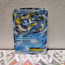 Vaporeon EX 24/83 Holo Rare EX Generations 2016 Pokemon NM Card - Image 1