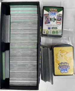 1000 Pokemon TCG Online Unused Code Card Scarlet & Violet Era 151 Mega Evolution - Image 1