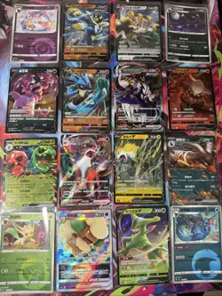 Pokemon 16 Card Lot nm V Max Mega Amazing Ex HOLO Rare Hits Only C33 - Image 1