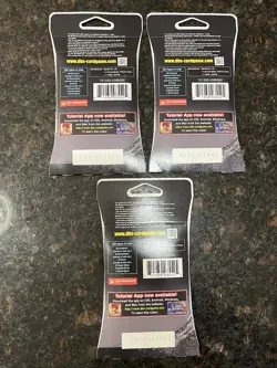 Dragon Ball Super Card Game Saiyan Showdown Sleeved Booster Pack Set of 3 SEALED - Image 2