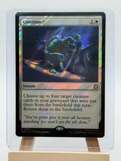 Magic: ContinueU (7/247) Teenage Mutant Ninja Turtles COMMANDER SURGE FOIL! - Image 1