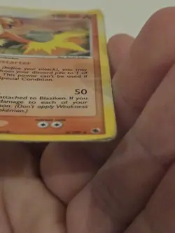Blaziken 3/109 Holo EX Ruby Sapphire | Pokemon Card 2004 | Battle Stadium - Image 3