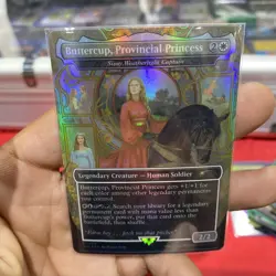 MTG Buttercup, Provincial Princess Sisay, Weatherlight Captain Secret Lair Foil - Image 1
