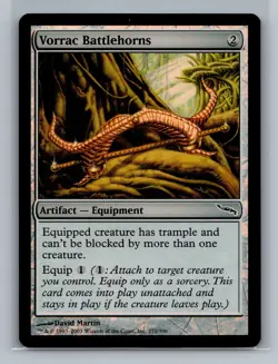 Mirrodin #271 Vorrac Battlehorns - Image 1