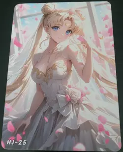 Sailor Moon HJ Card Waifu A5 Card Flowers in Bloom Art Board Goddess Story - Image 1