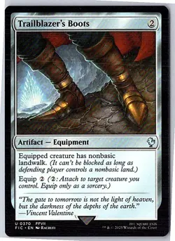 Trailblazer's Boots U Commander: FINAL FANTASY 370 Near Mint - Image 1