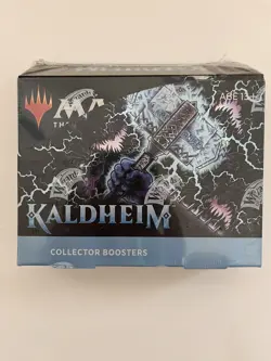 MTG - Kaldheim (KHM) Collector booster box*Factory Sealed* Magic The Gathering - Image 1