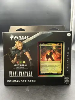 Magic the Gathering Final Fantasy VII Commander Deck Limit Break Cloud Sealed - Image 1