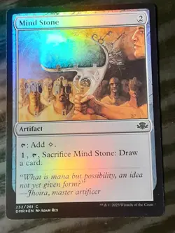 Mind Stone FOIL , Dominaria Remastered , NM , MTG, FREE SHIPPING - Image 1