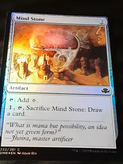 Mind Stone FOIL , Dominaria Remastered , NM , MTG, FREE SHIPPING - Image 3