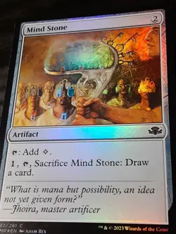 Mind Stone FOIL , Dominaria Remastered , NM , MTG, FREE SHIPPING - Image 4