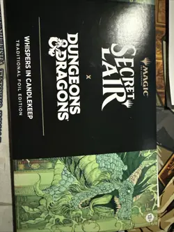 MTG FOIL Secret Lair x Dungeons & Dragons: Whispers in Candlekeep NEW SEALED - Image 1