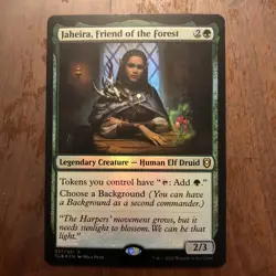 1 x Jaheira, Friend of the Forest - Foil - Commander Legends: Battle for Baldur' - Image 1