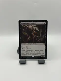 MTG, Nullpriest of Oblivion $3 ORDER MIN 118 NM Zendikar Rising Regular - Image 1