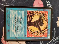 MTG Magic the Gathering - 1 x Spell Blast - Beta - Ex Cond - Image 1