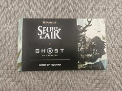 Secret Lair x Ghost of Tsushima MTG Playstation Secret Lair Drop NON-FOIL Sealed - Image 1