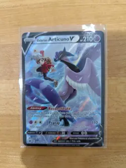 Pokemon Card - Galarian Articuno V Astral Radiance Trainer Gallery TG16/TG30 - Image 1