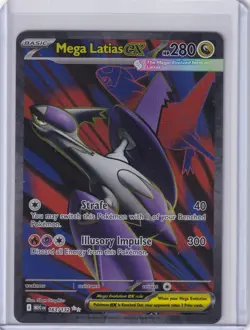 Pokemon TCG Mega Latias Ex 163/132 Mega Evolution Full Art - Image 1