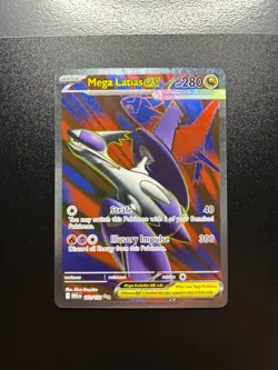 Mega Latias EX 163/132 FULL ART - Mega Evolution - Pokemon TCG - NM - Image 1
