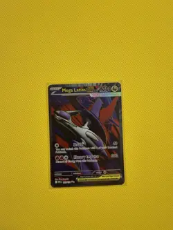 Pokemon TCG Mega Evolution Mega Latias Ex 163/132 Full Art Holo Rare - Image 1