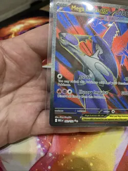 #163/132 Mega Latias ex Full Art Ultra Rare Mega Evolutions Pokemon TCG Card (1) - Image 2