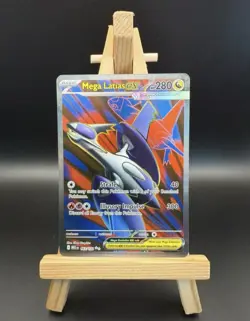 Pokemon TCG Mega Latias EX Full Art Ultra Rare Card 163/132 Mega Evolutions - Image 1
