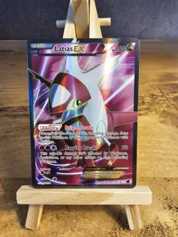 POKEMON CARD - Latias-EX TCG Plasma Freeze Holo Card 112/116 Full Art Ultra Rare - Image 1